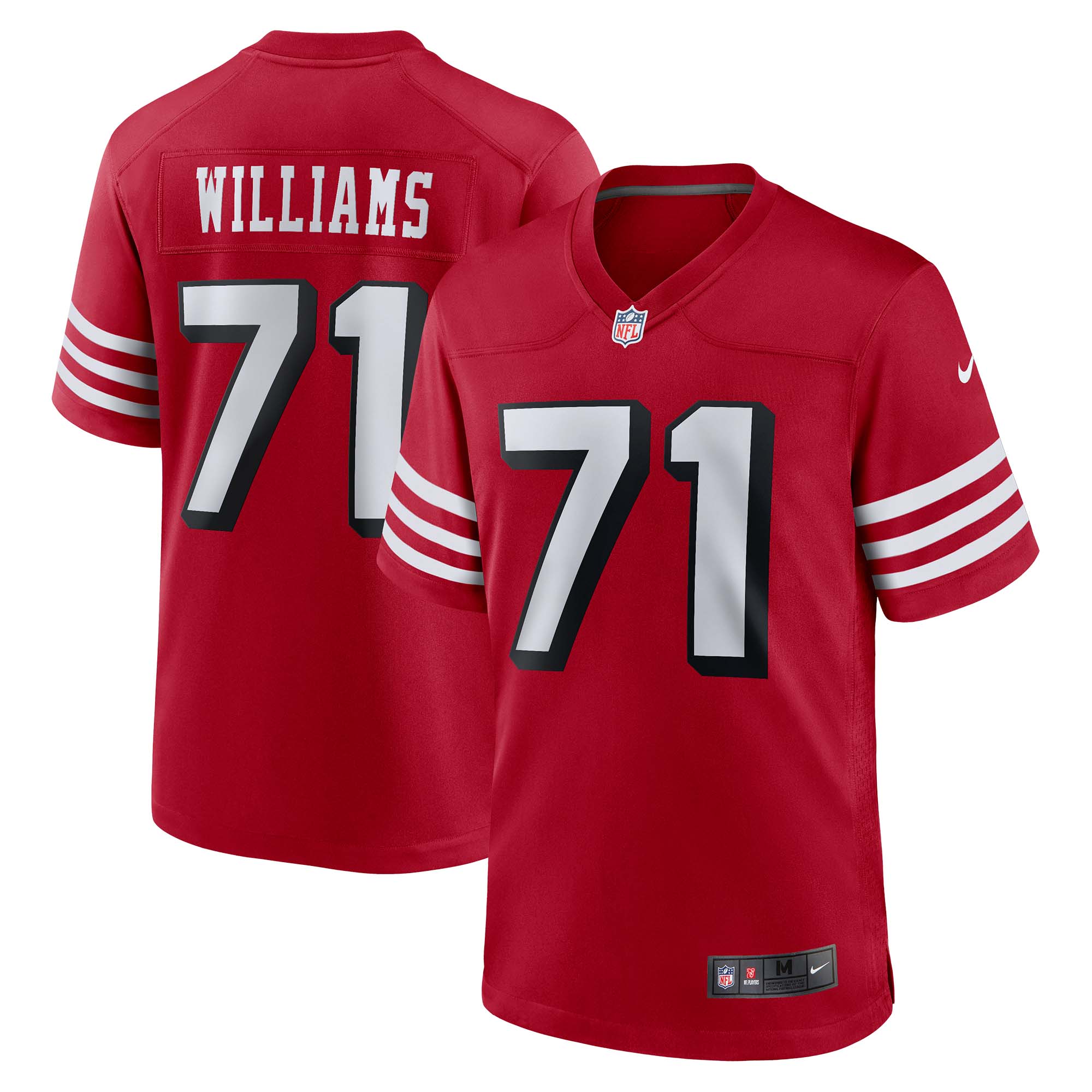Trent Williams San Francisco 49ers Alternate Game Jersey - Scarlet