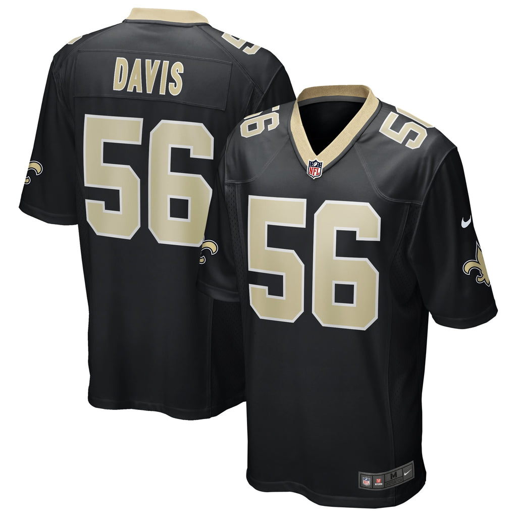 Demario Davis New Orleans Saints Game Jersey - Black