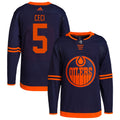 Cody Ceci Edmonton Oilers Alternate Primegreen Authentic Pro Jersey - Navy