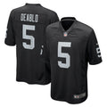 Divine Deablo Las Vegas Raiders Player Game Jersey - Black