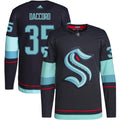 Joey Daccord Seattle Kraken Home Authentic Primegreen Jersey - Navy