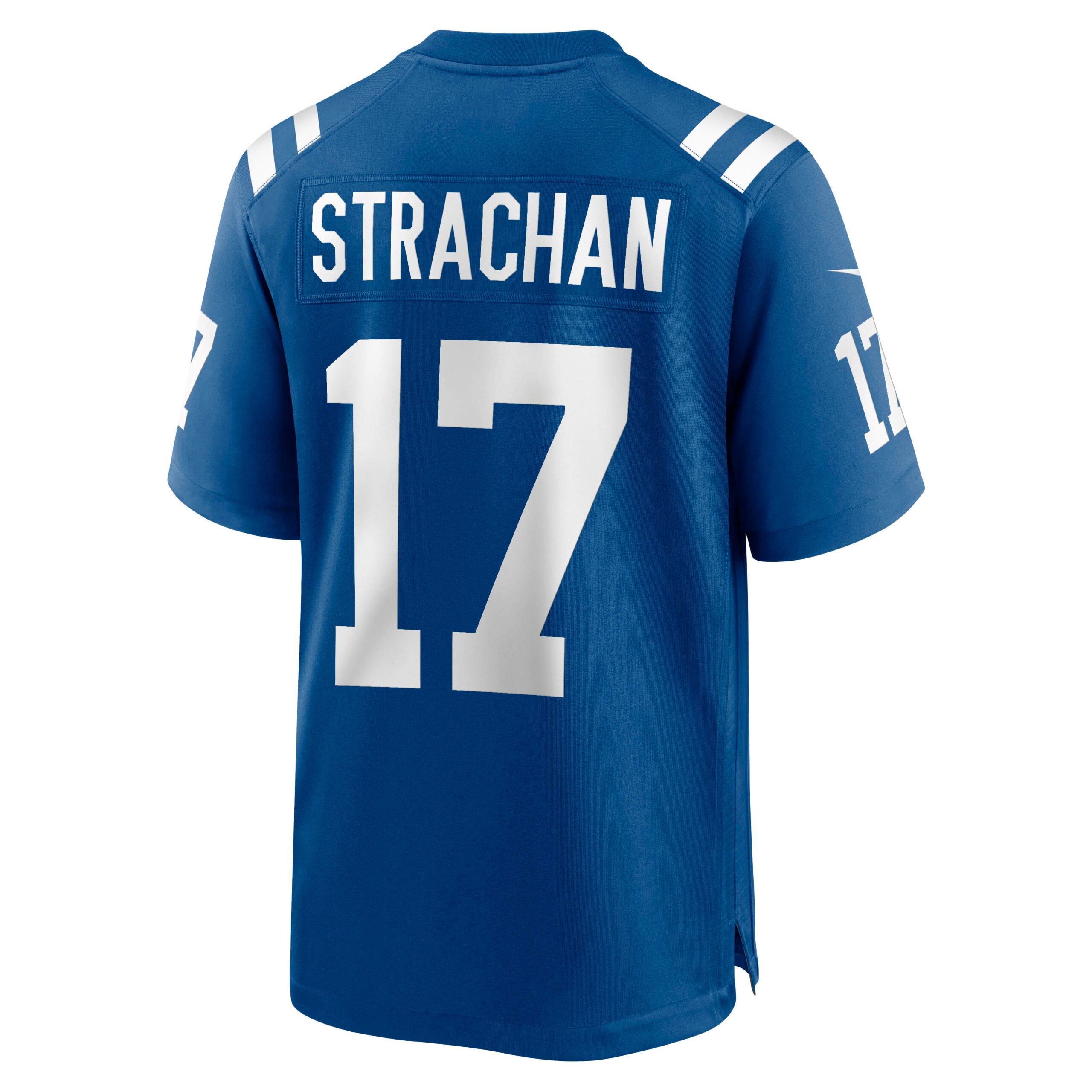 Mike Strachan Indianapolis Colts Game Jersey - Royal