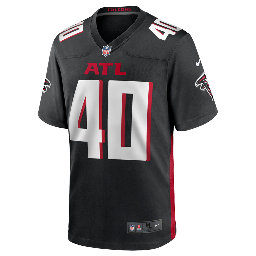 Keith Smith Atlanta Falcons Game Jersey - Black