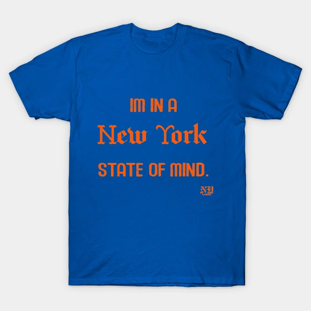 New York State Of A Mets Mind T-Shirt