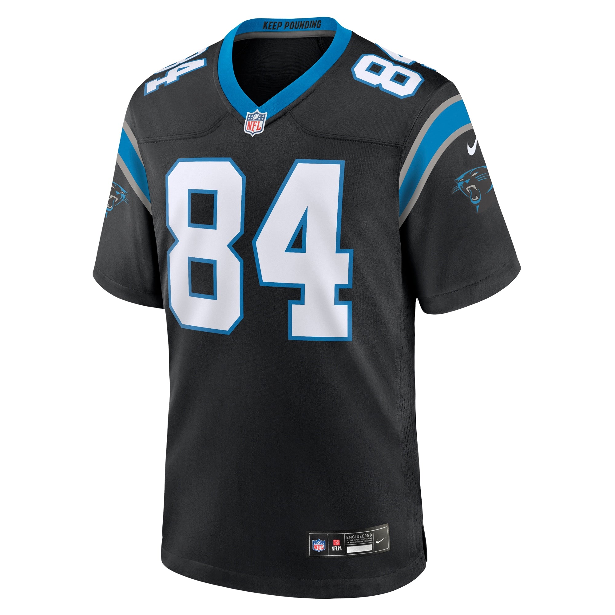 Stephen Sullivan Carolina Panthers Team Game Jersey - Black