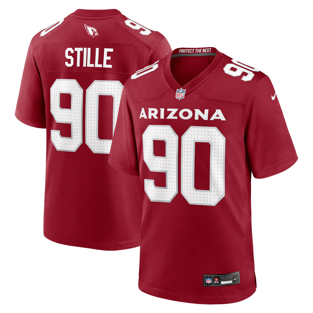 Ben Stille Arizona Cardinals Team Game Jersey - ?Cardinal