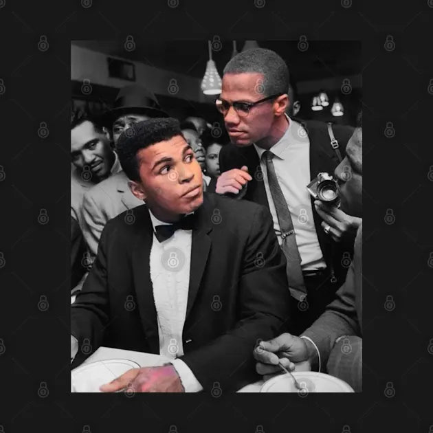 Malcom X & Muhammad Ali Hoodie