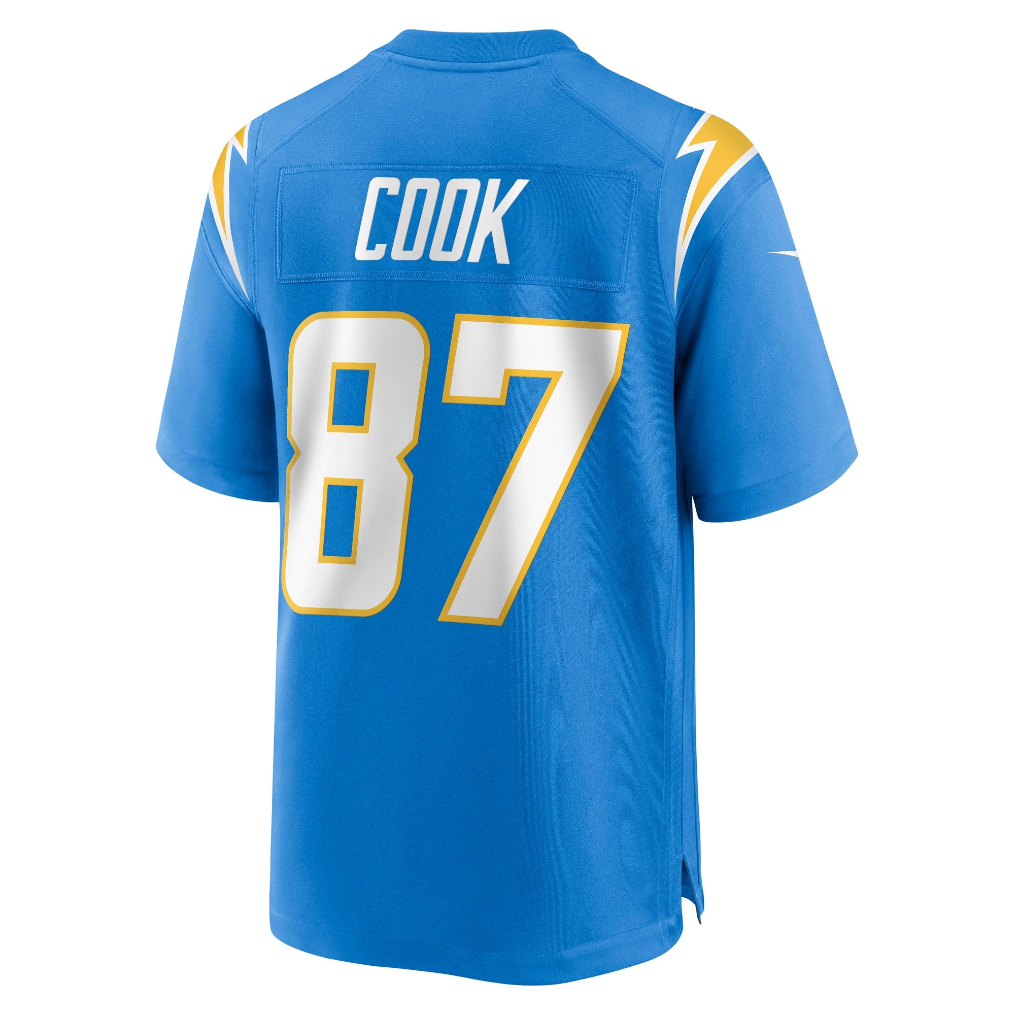 Jared Cook Los Angeles Chargers Game Player Jersey - Powder Blue
