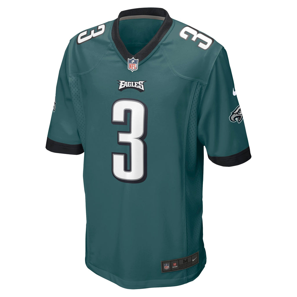 Steven Nelson Philadelphia Eagles Game Jersey - Midnight Green