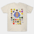World Football League Defunct Team Helmets T-Shirt