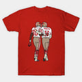 Jerry Rice And Joe Montana T-Shirt