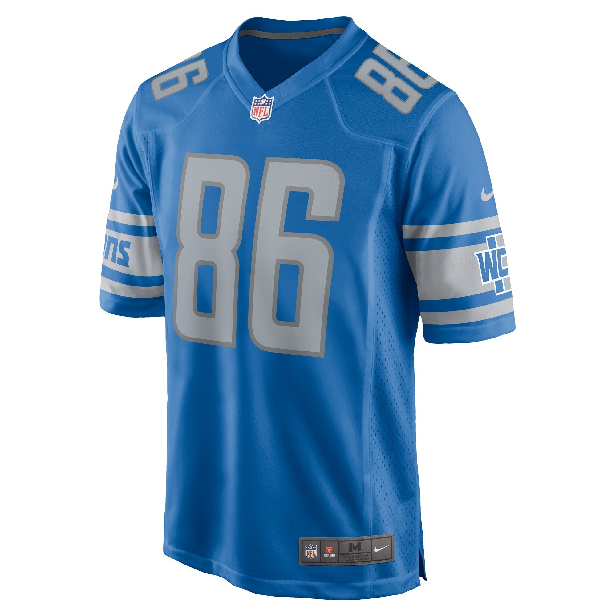 Darrell Daniels Detroit Lions Team Game Jersey - ?Blue