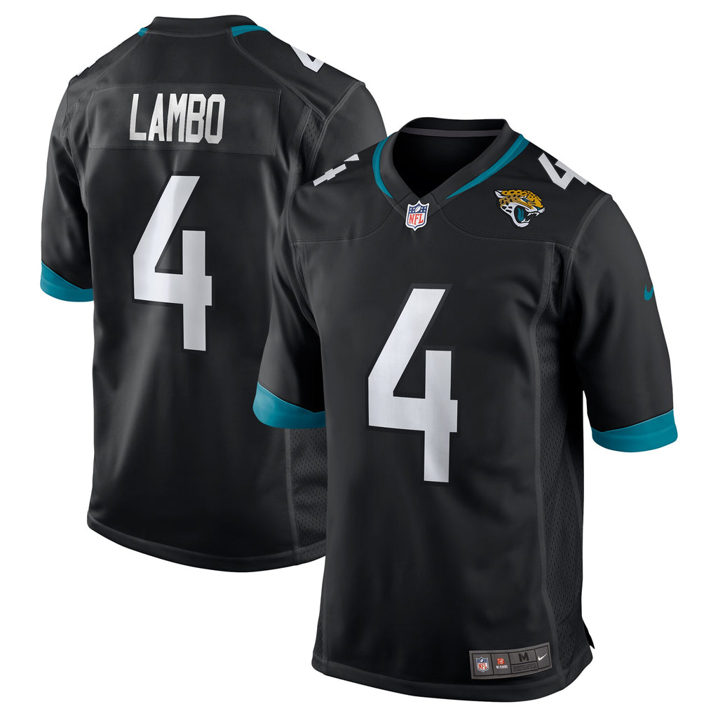 Josh Lambo Jacksonville Jaguars Game Jersey - Black