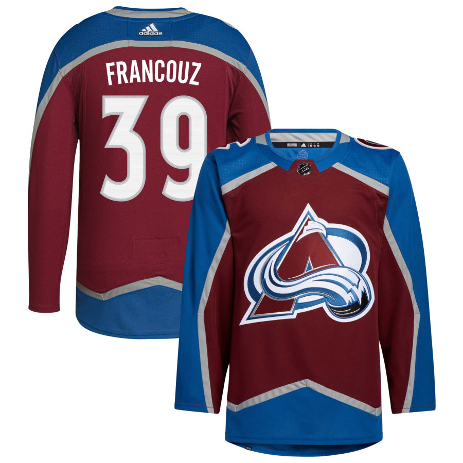 Pavel Francouz Colorado Avalanche Home Primegreen Authentic Pro Jersey - Burgundy