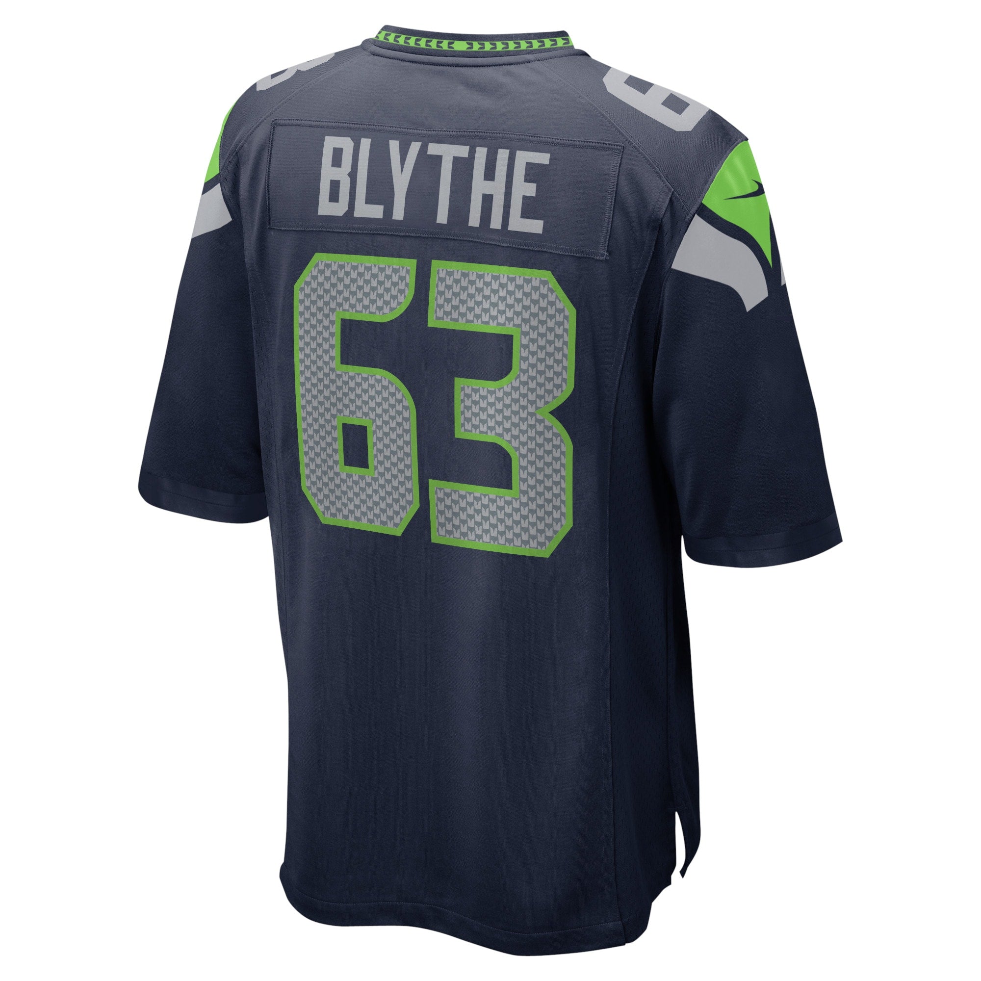 Austin Blythe Seattle Seahawks Game Jersey - College Navy