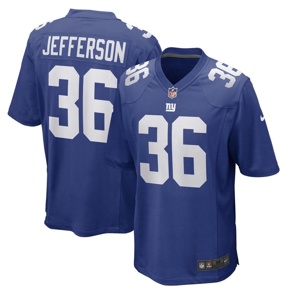 Tony Jefferson New York Giants Game Player Jersey - Royal