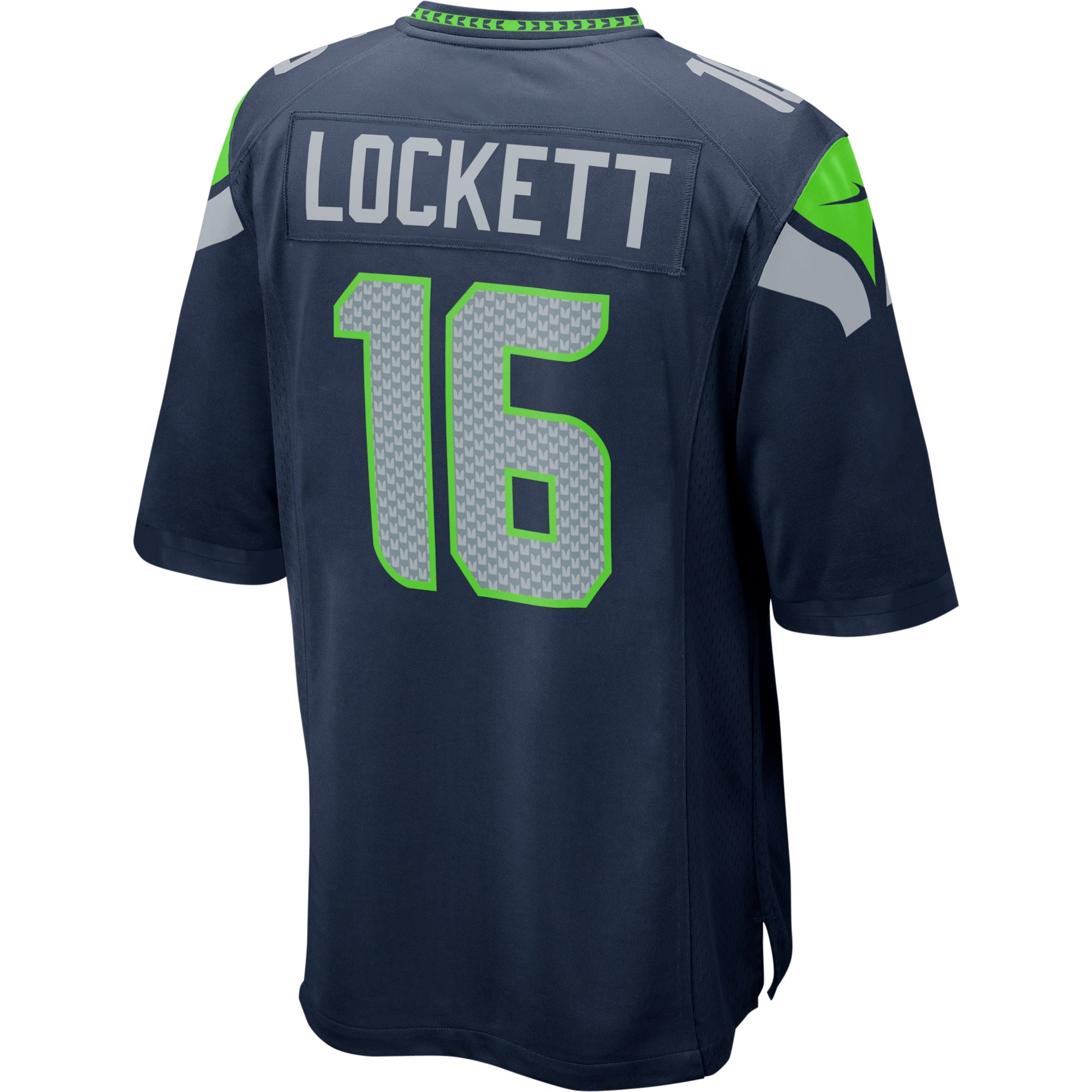 Tyler Lockett Seattle Seahawks Game Jersey - College Navy