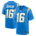 Tyler Johnson Los Angeles Chargers Team Game Jersey - ?Powder Blue