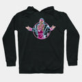 Bret Hart Neon Color Hoodie