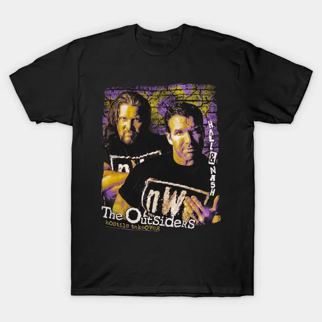 Scott Hall & Kevin Nash Hostile Takeover T-Shirt