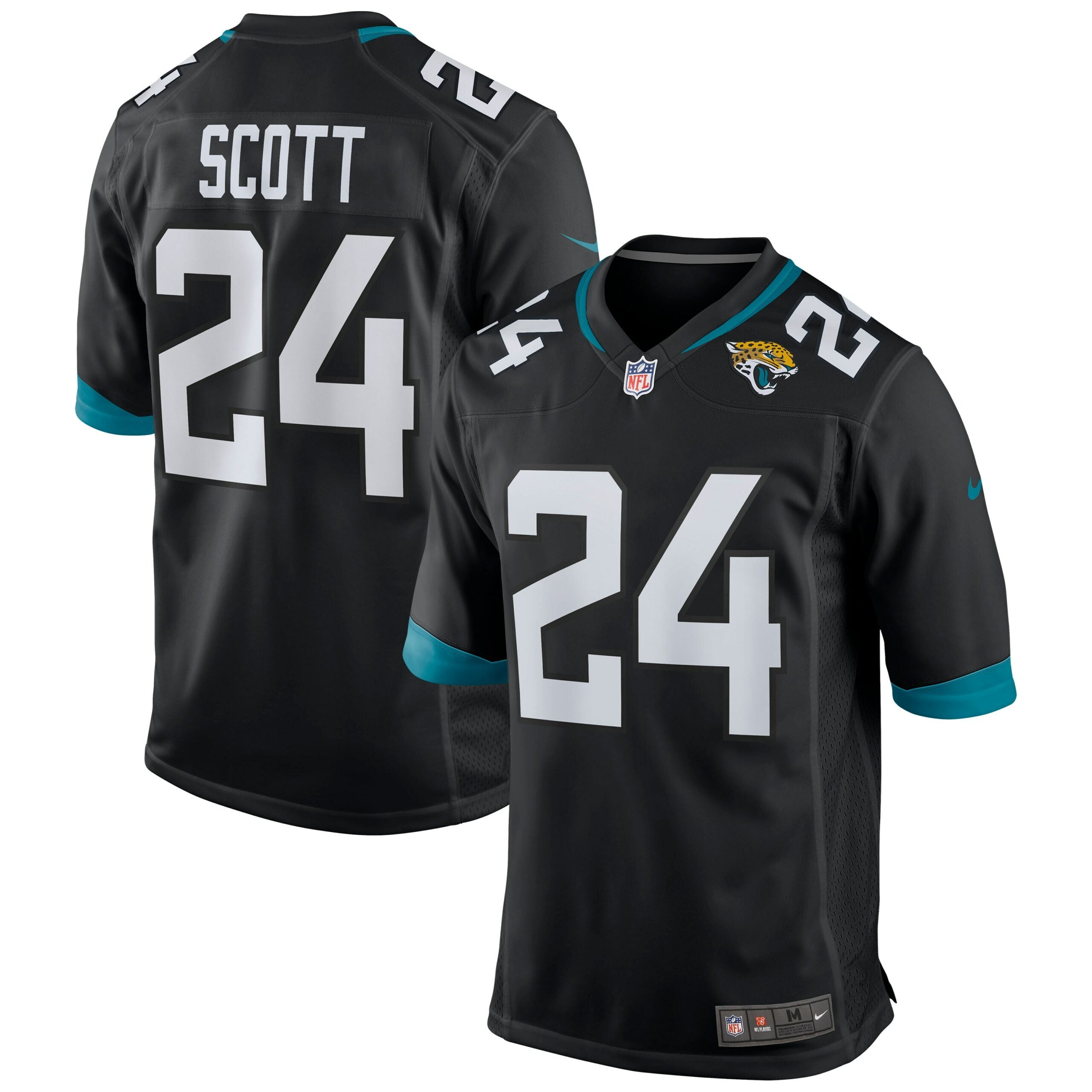 Josiah Scott Jacksonville Jaguars Game Jersey - Black