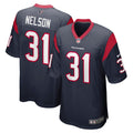 Steven Nelson Houston Texans Game Jersey - Navy