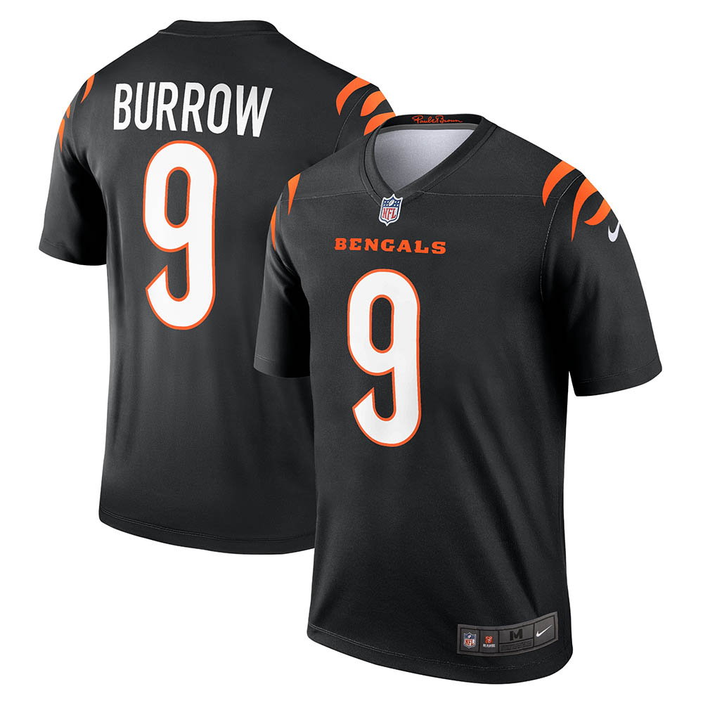 Men's Cincinnati Bengals Joe Burrow Legend Jersey Black