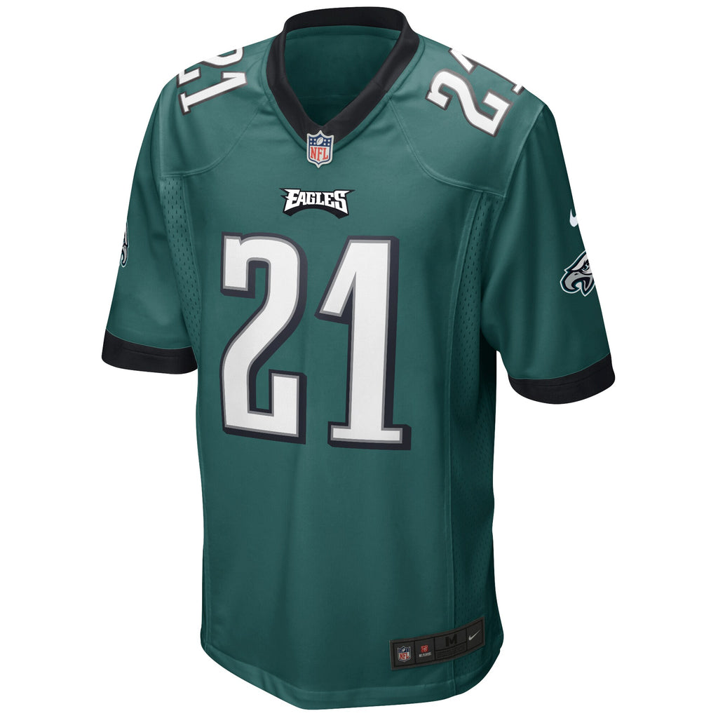 Eric Allen Philadelphia Eagles Game Retired Player Jersey - Midnight Green