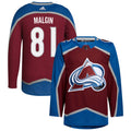 Denis Malgin Colorado Avalanche Home Primegreen Authentic Pro Jersey - Burgundy