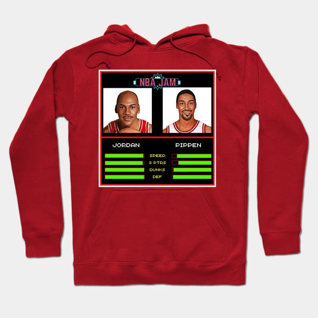 Mj & Scottie - Nba Jam Edition Hoodie