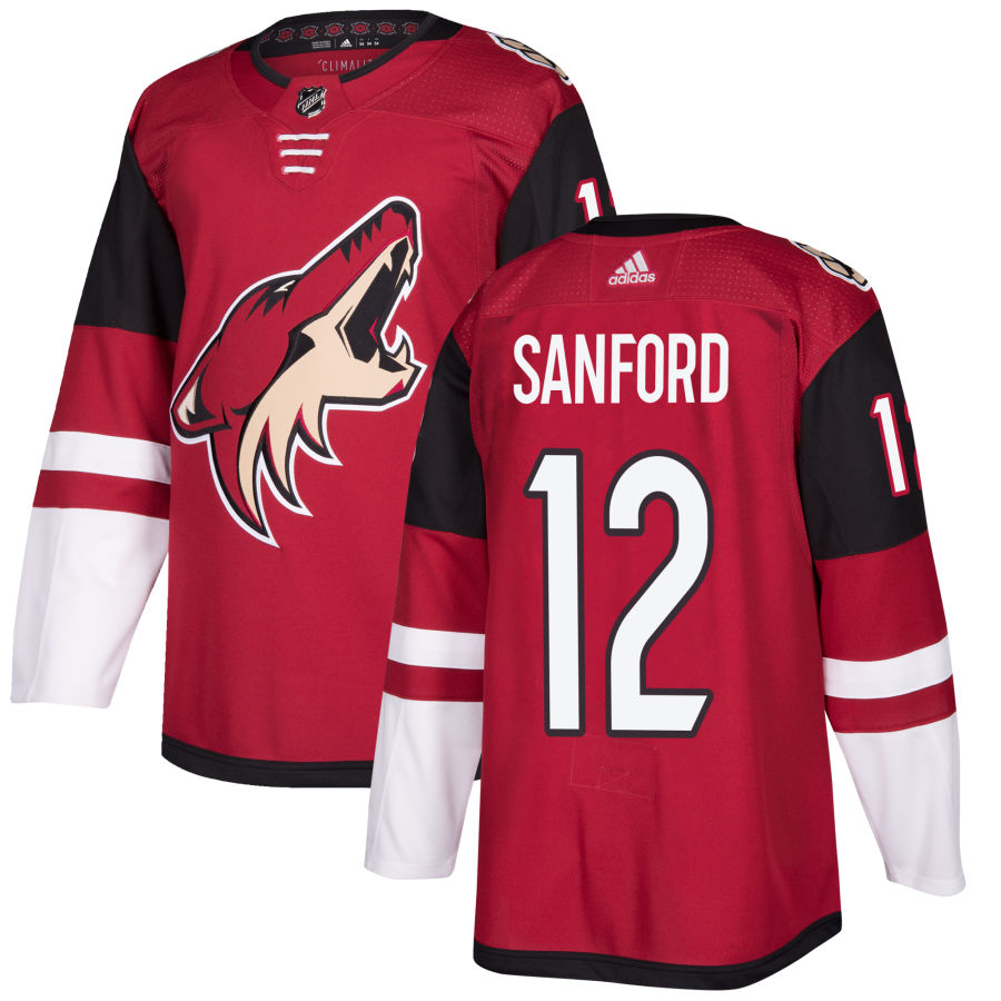 Zach Sanford Arizona Coyotes Authentic Jersey - Maroon
