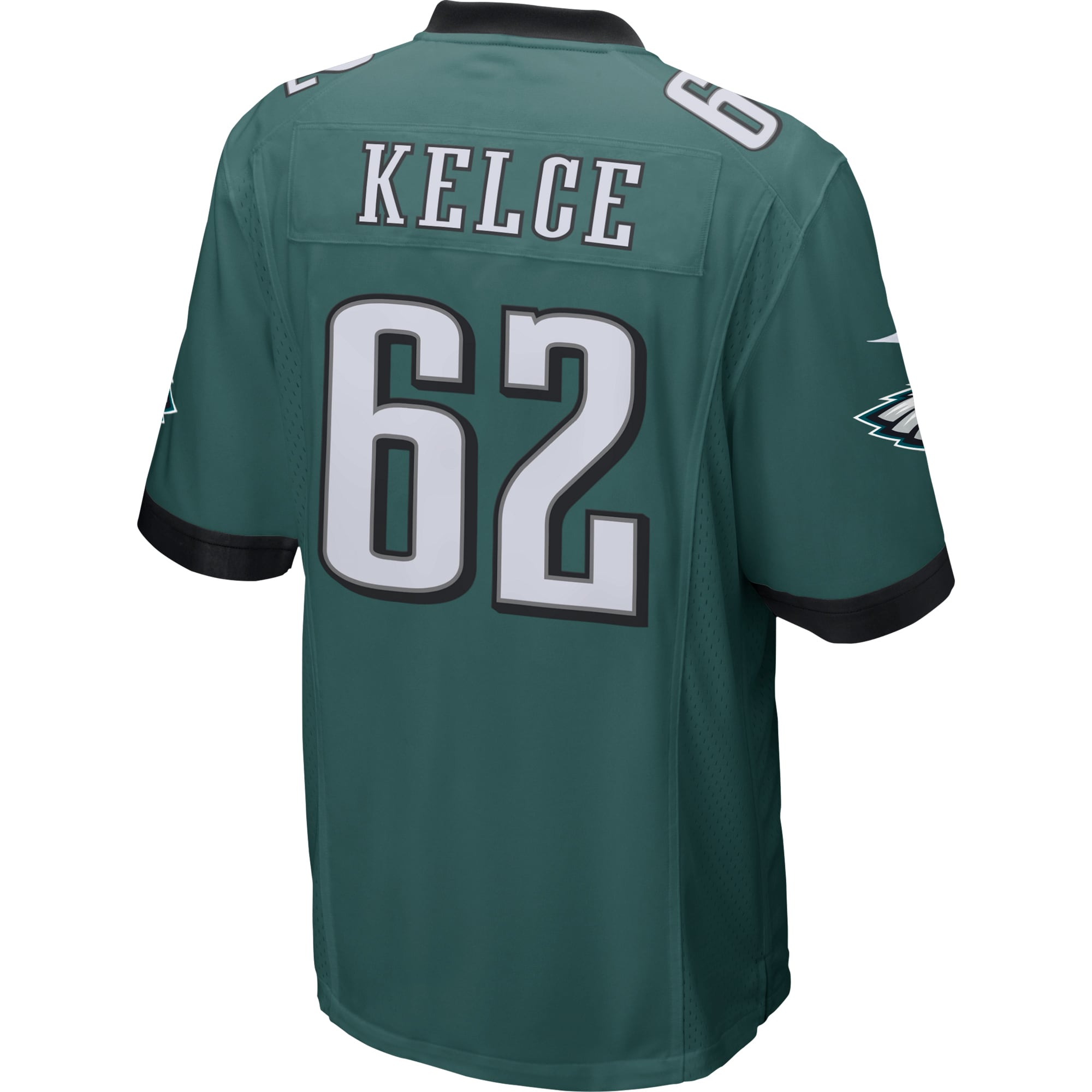 Jason Kelce Philadelphia Eagles Game Jersey - Midnight Green