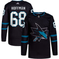Mike Hoffman San Jose Sharks Alternate Primegreen Authentic Pro Jersey - Black