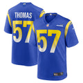 Zachary Thomas Los Angeles Rams Team Game Jersey - ?Royal