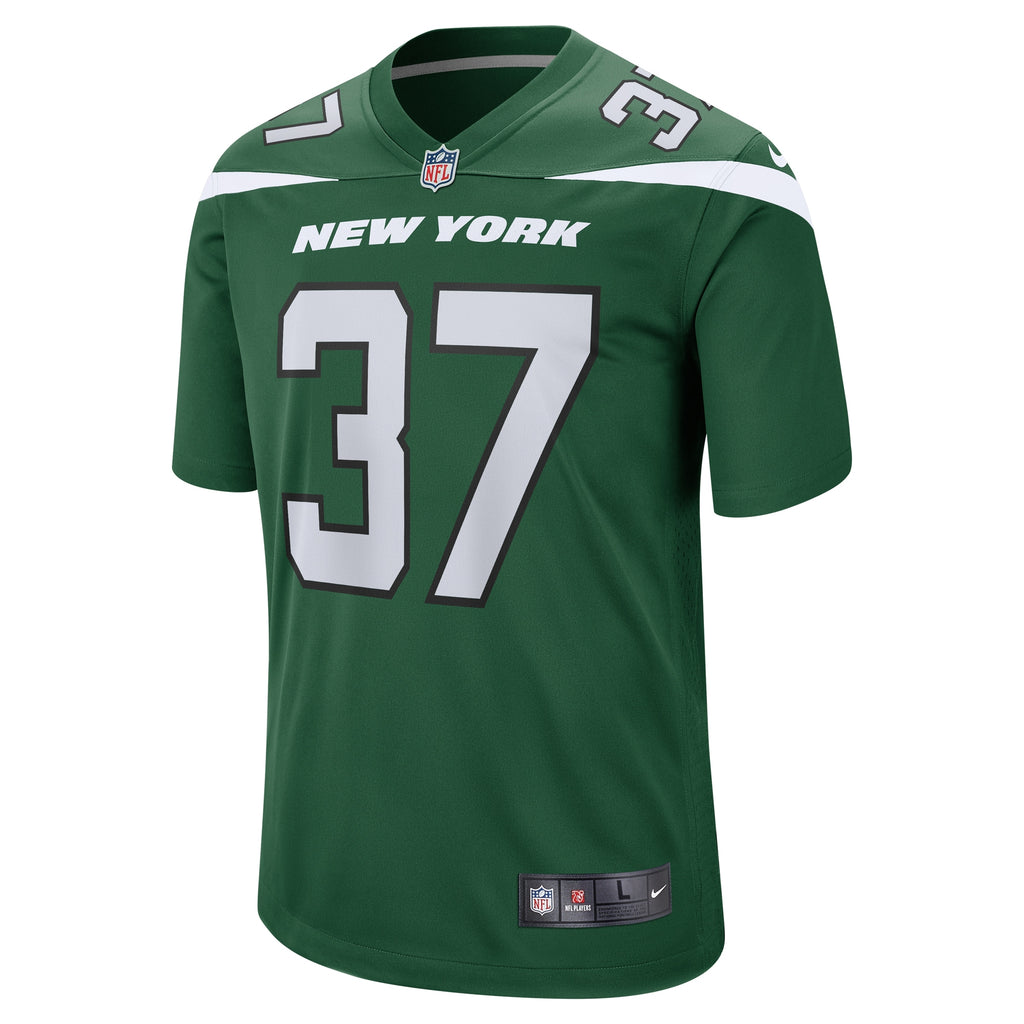 Bryce Hall New York Jets Game Jersey - Gotham Green