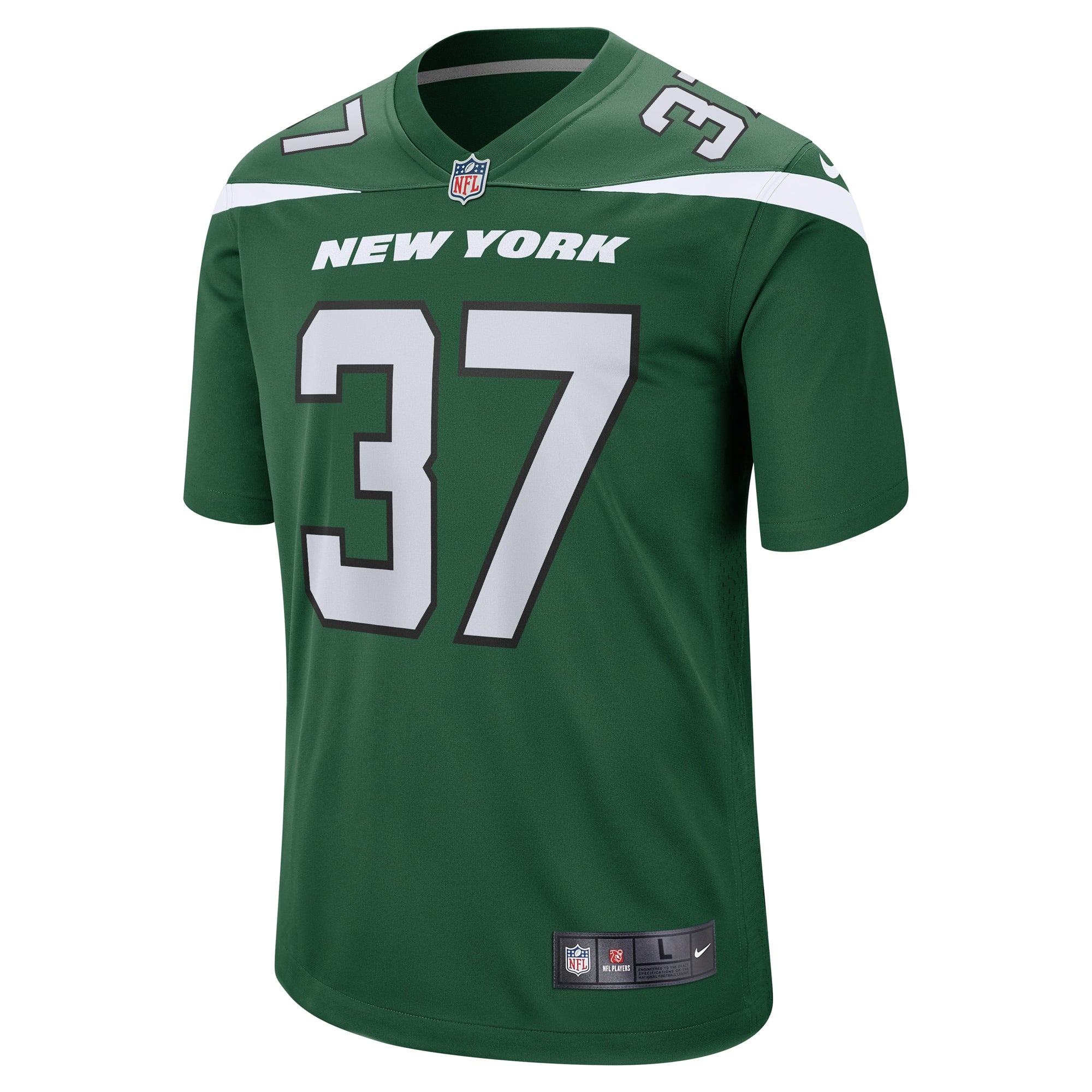 Bryce Hall New York Jets Game Jersey - Gotham Green