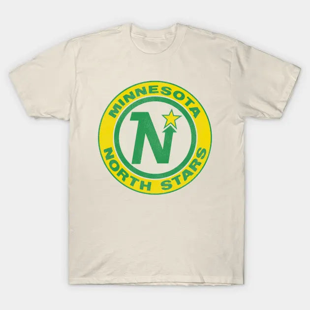 Defunct Minnesota North Stars Hockey Team T-Shirt