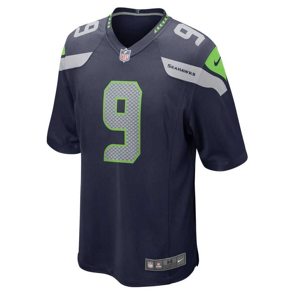 Jake Luton Seattle Seahawks Game Player Jersey - College Navy
