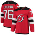 P.K. Subban New Jersey Devils Home Authentic Player Jersey - Red