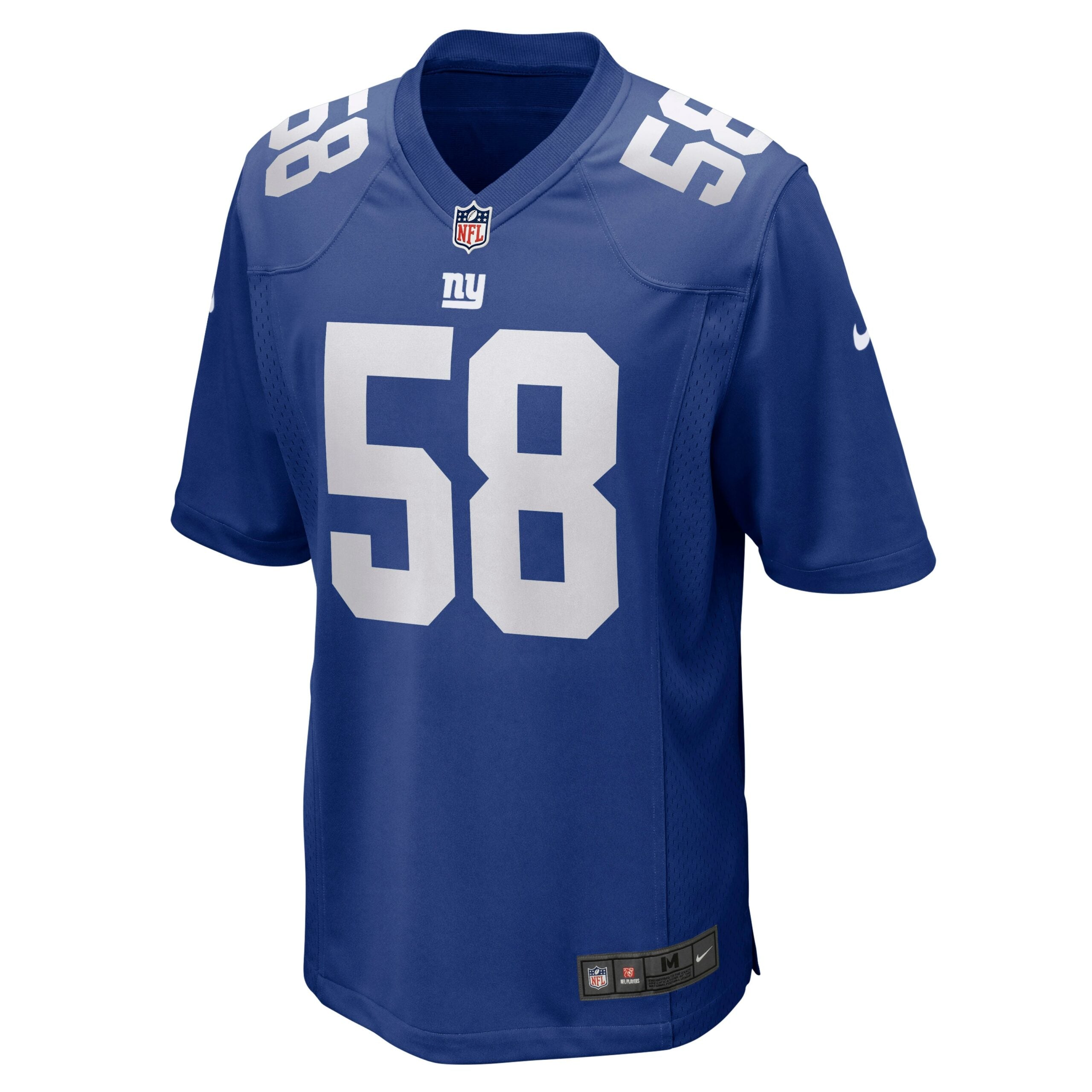 Casey Kreiter New York Giants Game Jersey - Royal