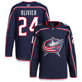 Mathieu Olivier Columbus Blue Jackets Home Primegreen Authentic Pro Jersey - Navy