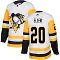 Lars Eller Pittsburgh Penguins Authentic Jersey - White