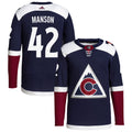 Josh Manson Colorado Avalanche 2018/19 Alternate Primegreen Authentic Pro Jersey - Navy