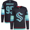Andre Burakovsky Seattle Kraken Home Authentic Primegreen Jersey - Navy