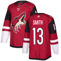 Nathan Smith Arizona Coyotes Authentic Jersey - Maroon