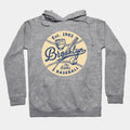 Brooklyn Dodgers Glove & Bat By Buck Tee Hoodie