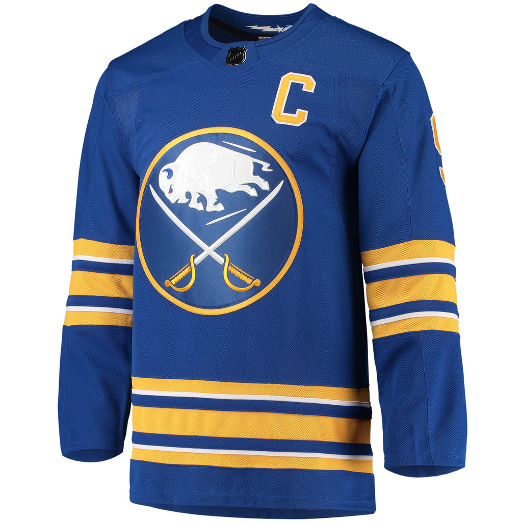 Jack Eichel Buffalo Sabres Home Captain Patch Primegreen Authentic Pro Player Jersey - Royal