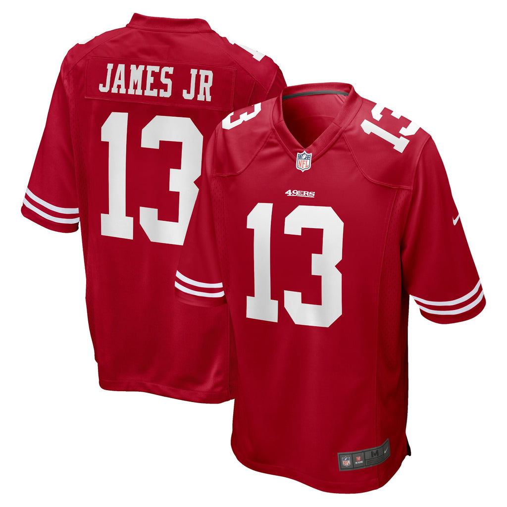 Richie James Jr. San Francisco 49ers Game Jersey - Scarlet