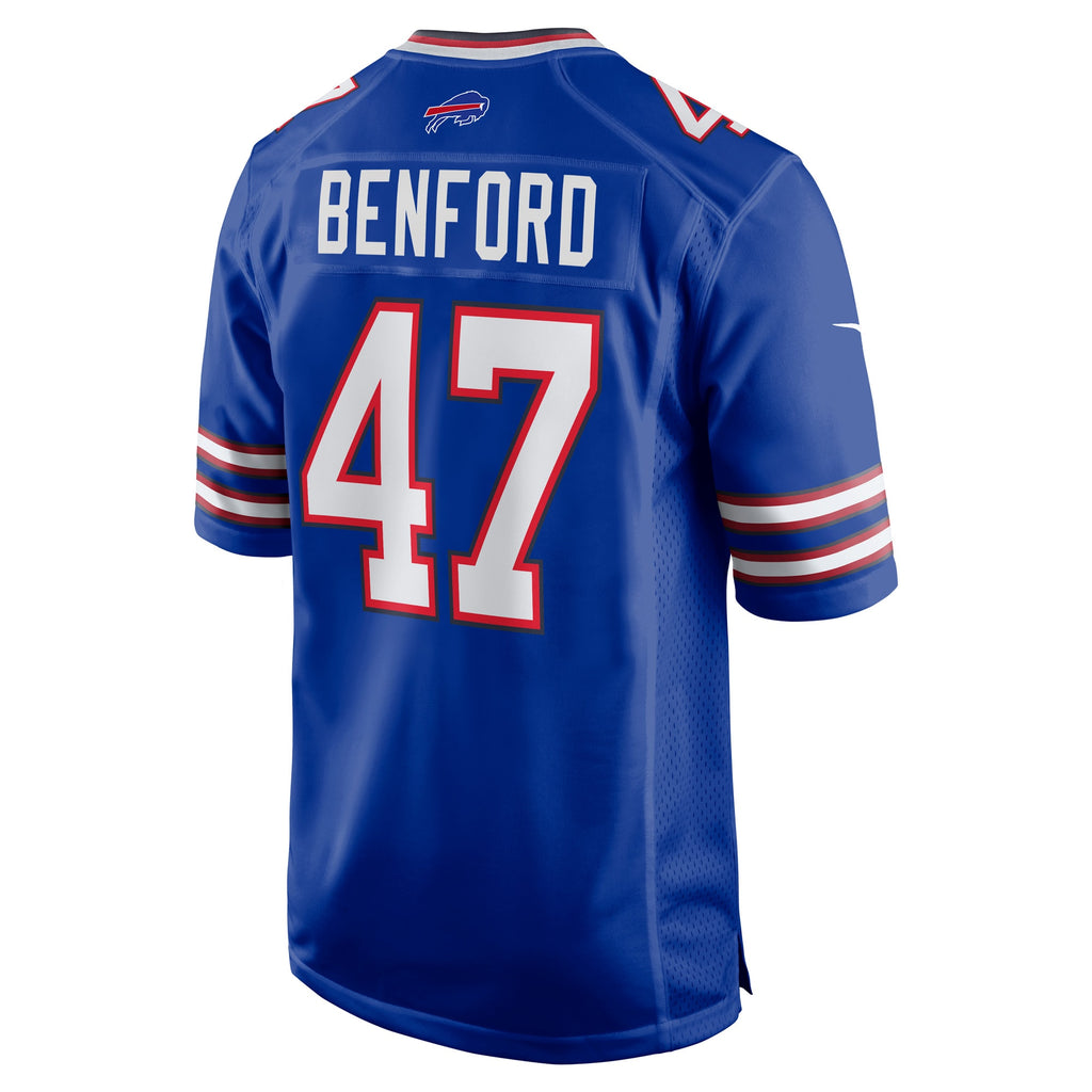 Christian Benford Buffalo Bills Game Jersey - Royal