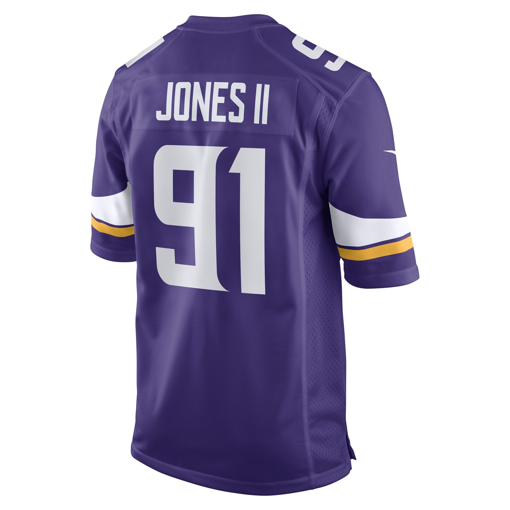 Patrick Jones II Minnesota Vikings Team Game Player Jersey - Purple